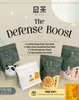 The Defense Boost Bundle - Immunity, Warmth, Restful Sleep & Lung Protection Wellness Tea Bundle (Caffeine-Free)