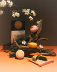 Qi-Cha Moonlit Indulgence Gift Tin (4 Mooncakes + 12 Tea Sachets)