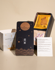 Qi-Cha Moonlit Serenity Gift Tin (Assorted Tea Blends, 12 Sachets)