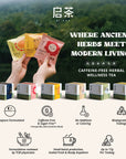 The Fruity Night Pack — Sleep, Eye Care, Blood Nourishment & Respiratory Support Wellness Tea Collection (Caffeine-Free)